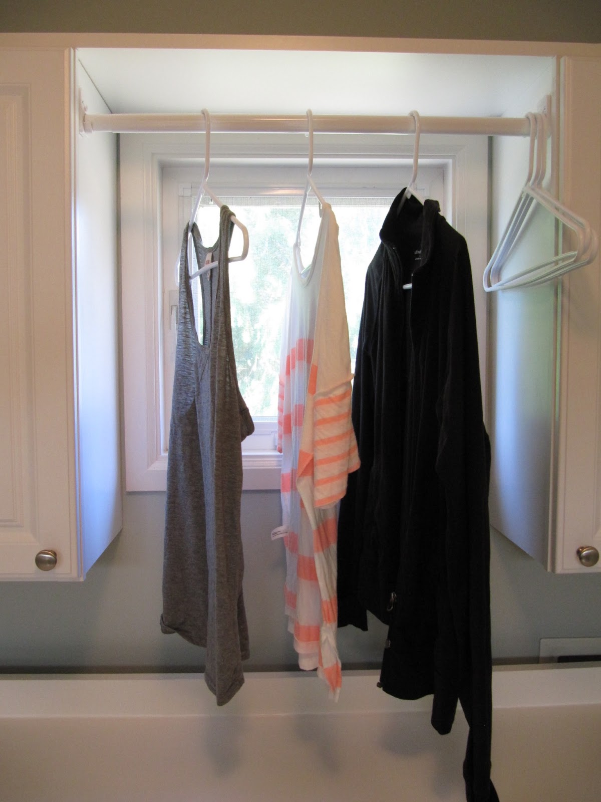 clothes hanging
